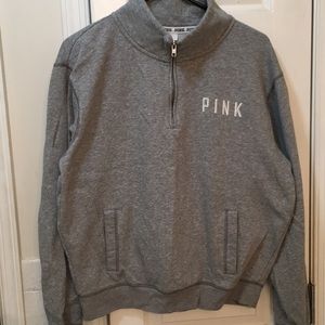Varsity half zip sweatshirt